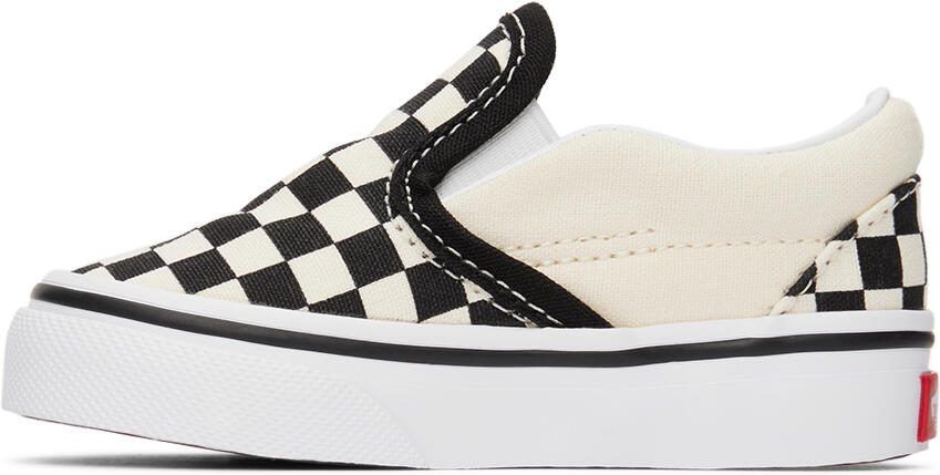 Vans Baby Black  Off-White Classic Slip-On Sneakers - Picture 2