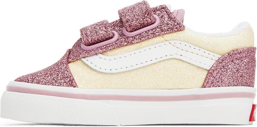 Vans Baby Pink  Off-White Old Skool V Sneakers - Picture 3