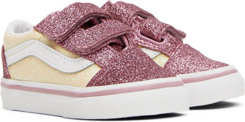 Vans Baby Pink  Off-White Old Skool V Sneakers - Picture 2