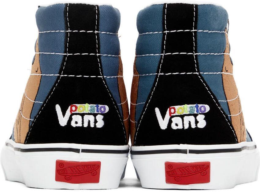 Vans Black  Blue Imran Potato Edition SK8-Hi VR3 LX Sneakers