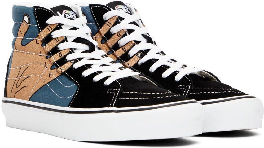 Vans Black  Blue Imran Potato Edition SK8-Hi VR3 LX Sneakers - Picture 2