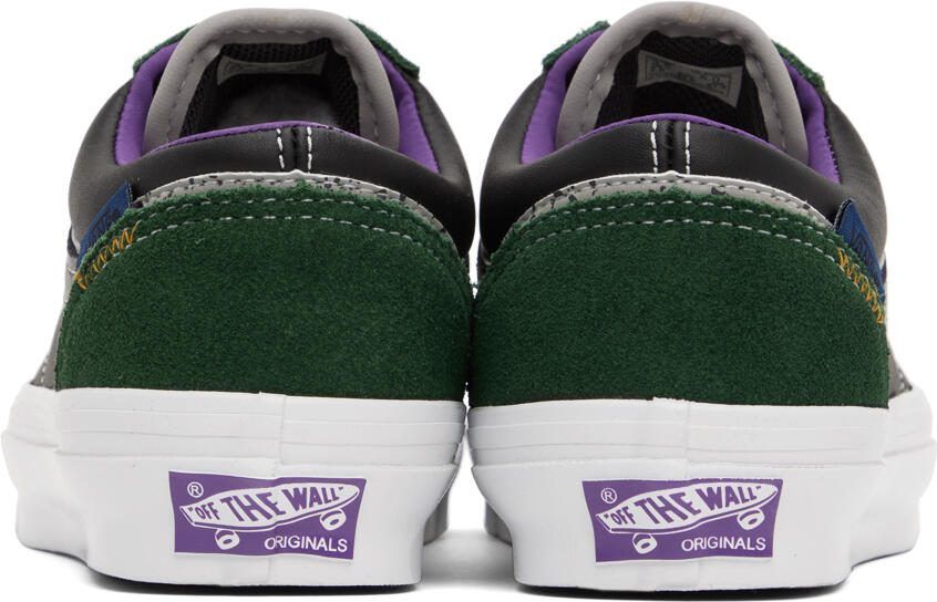 Vans Black  Green OG Style 36 UI Sneakers