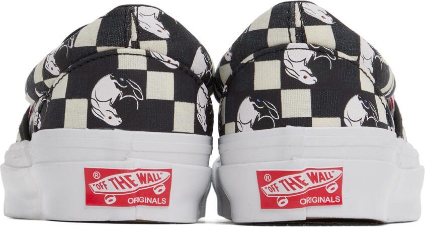 Vans Black  Off-White BILLY's TOKYO Edition OG Classic Slip-On Sneakers - Picture 2