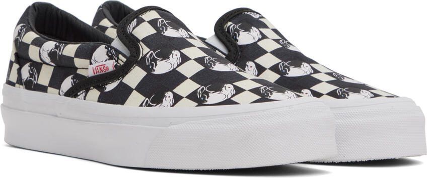 Vans Black  Off-White BILLY's TOKYO Edition OG Classic Slip-On Sneakers - Picture 4