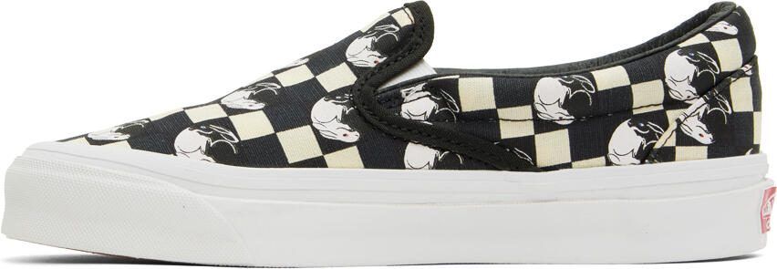 Vans Black  Off-White BILLY's TOKYO Edition OG Classic Slip-On Sneakers - Picture 7