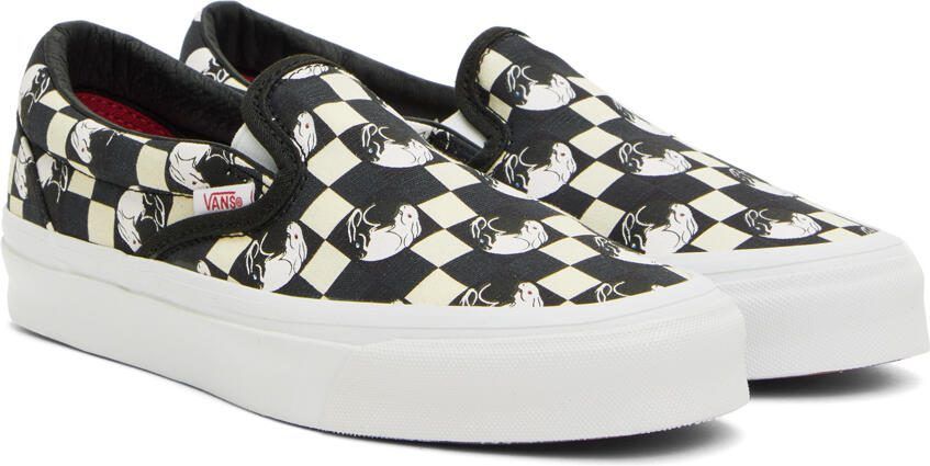 Vans Black  Off-White BILLY's TOKYO Edition OG Classic Slip-On Sneakers - Picture 3