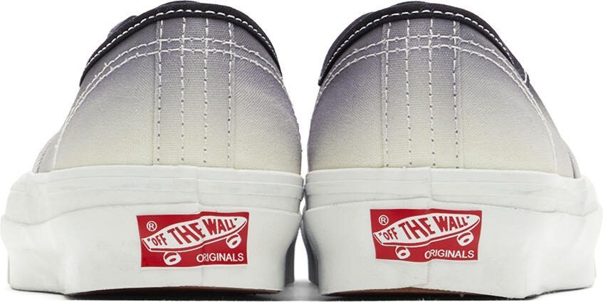 Vans Black  White OG Authentic L Sneakers