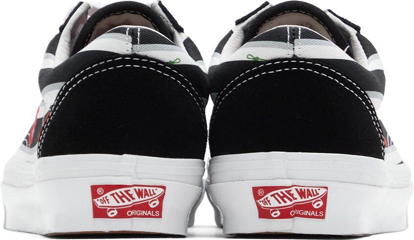 Vans Black  White OG Old Skool LX Sneakers