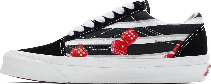 Vans Black  White OG Old Skool LX Sneakers - Picture 3