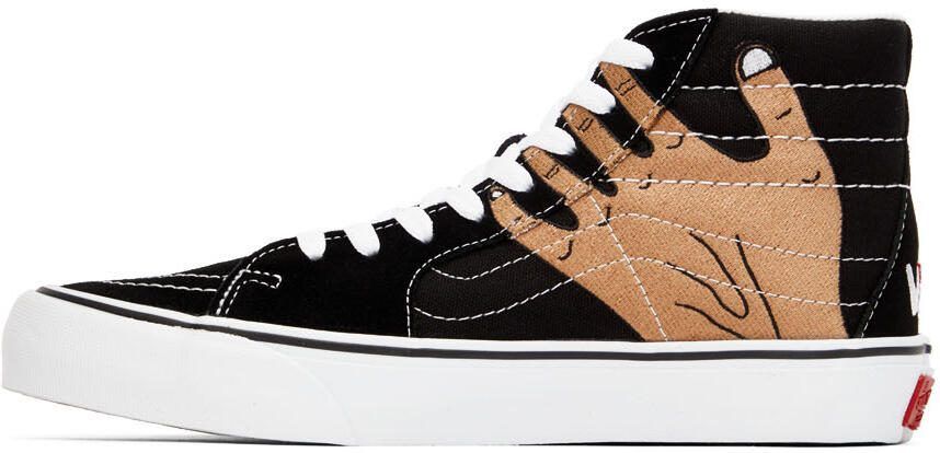 Vans Black Imran Potato Edition SK8-Hi VR3 LX Sneakers - Picture 3