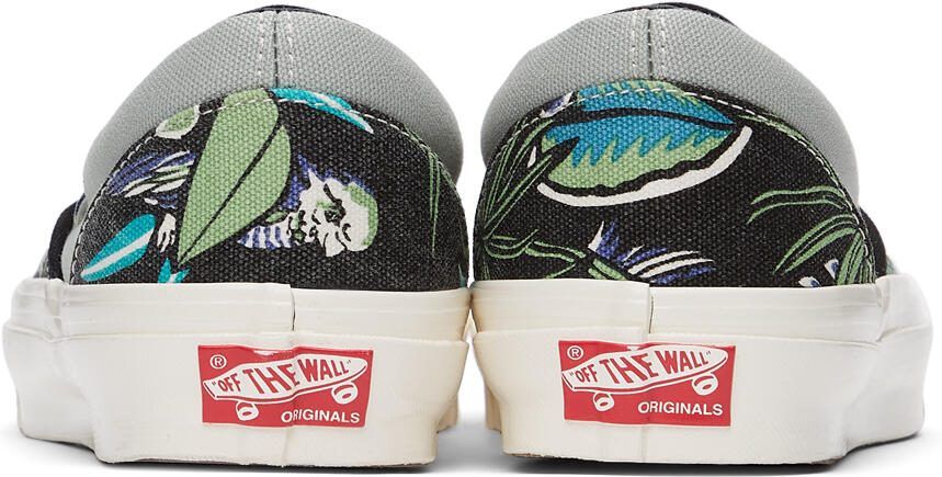 Vans Black Parrot OG Classic Slip-On LX Sneakers - Picture 2