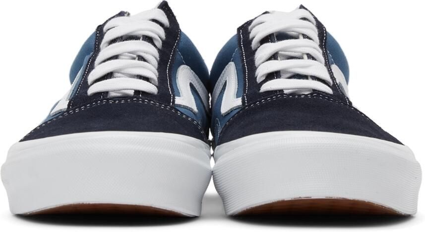 Vans Navy  Blue Old Skool Sneakers - Picture 10