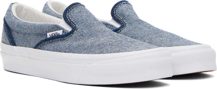 Vans Blue Vault UA OG Classic Slip-On LX Sneakers - Picture 2