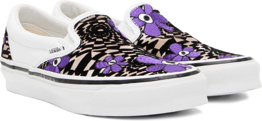 Vans Brown  Black PAM Edition Slip-On Sneakers - Picture 2