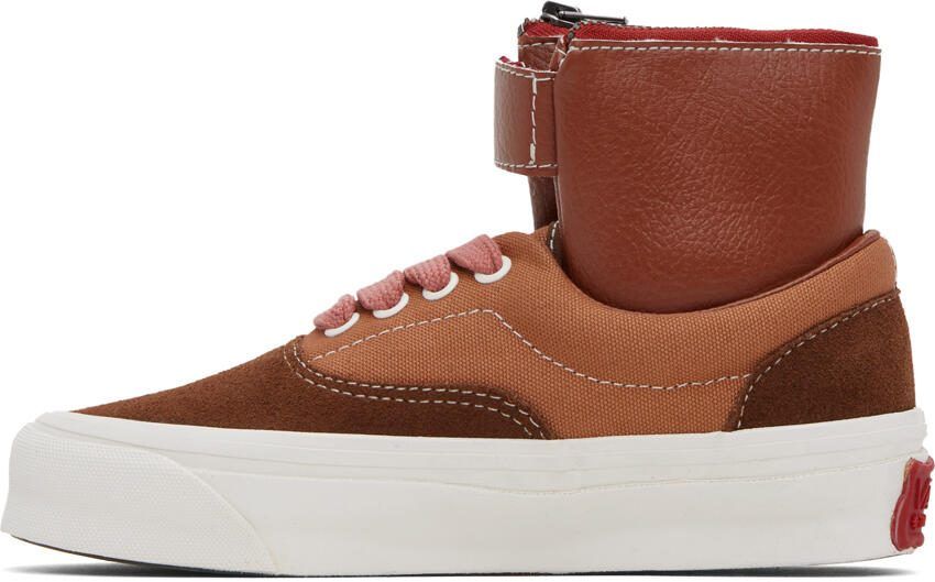 Vans Brown  Tan Taka Hayashi Edition TH OG Era VG LX Sneakers - Picture 3