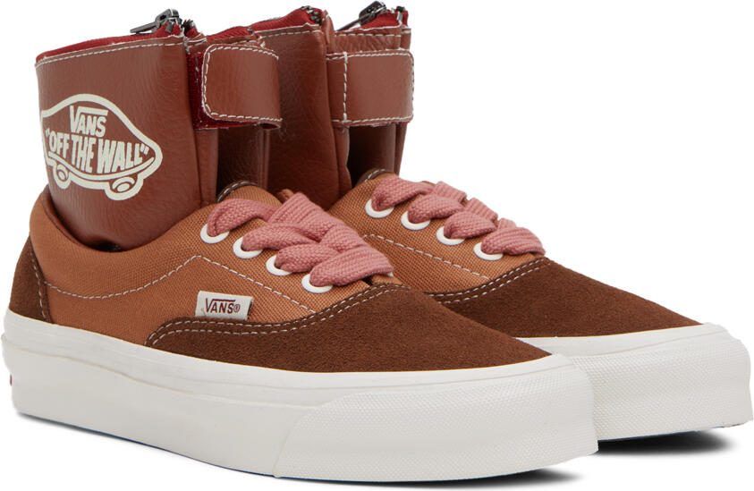Vans Brown  Tan Taka Hayashi Edition TH OG Era VG LX Sneakers - Picture 2