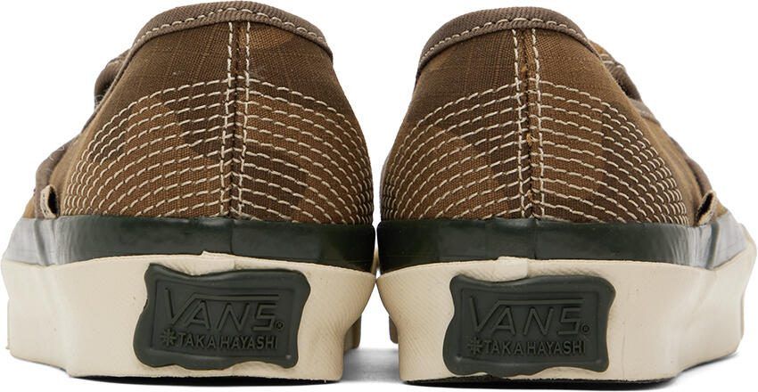 Vans Brown Taka Hayashi Edition Style 48 LX Sneakers - Picture 2
