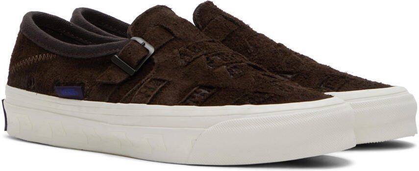 Vans Brown Taka Hayashi Edition UA TH Style 47 Huarache LX Sneakers - Picture 2