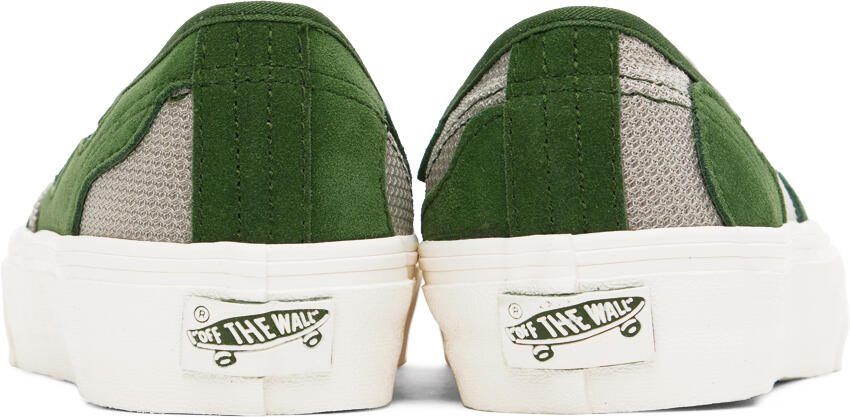 Vans Green  Beige Authentic VR3 Sneakers