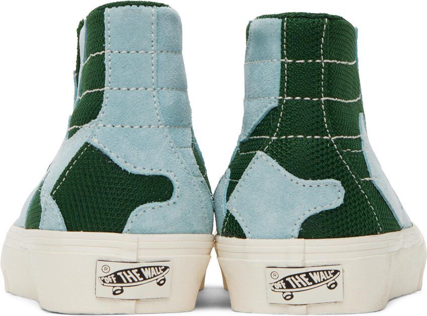 Vans Green  Blue Sk8-Hi WP VR3 LX Sneakers