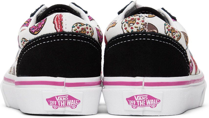 Vans Kids Black  White Old Skool Little Kids Sneakers