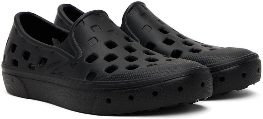 Vans Kids Black Slip-On TRK Little Kids Sneakers - Picture 2