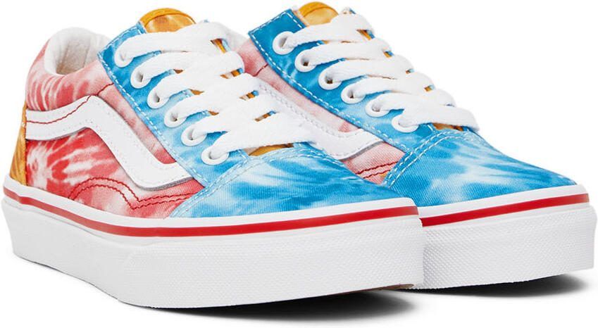 Vans Kids Multicolor Old Skool Little Kids Sneakers - Picture 2