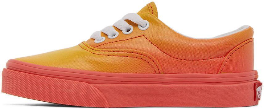 Vans Kids Orange  Pink Era Little Kids Sneakers - Picture 3