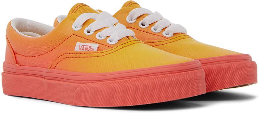 Vans Kids Orange  Pink Era Little Kids Sneakers - Picture 2
