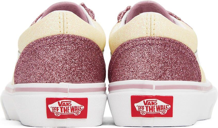 Vans Kids Pink  Off-White Old Skool V Little Kids Sneakers