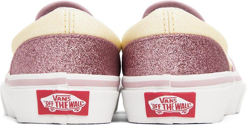 Vans Kids Pink  Off-White Sk8-Hi Zip Little Kids Sneakers