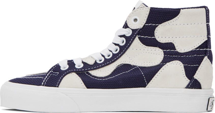 Vans Navy  Off-White Sk8-Hi WP VR3 LX Sneakers - Picture 3