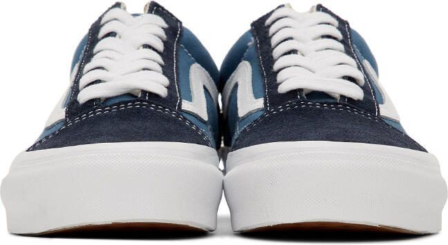 Vans Navy  Blue Old Skool Sneakers - Picture 9