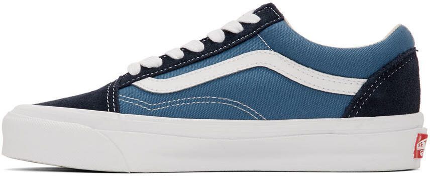 Vans Navy  Blue Old Skool Sneakers - Picture 5