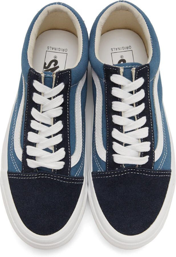 Vans Navy  Blue Old Skool Sneakers - Picture 2