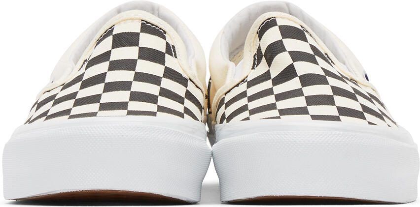 Vans Off-White  Black OG Classic Slip-On LX Sneakers - Picture 5