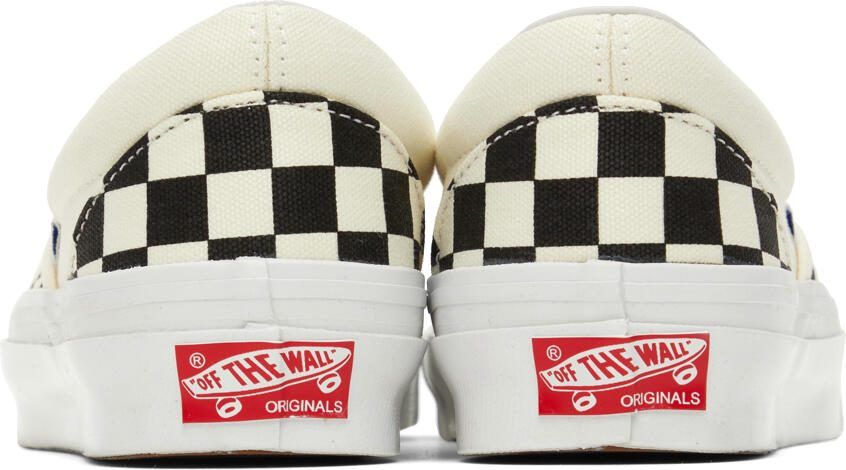 Vans Off-White  Black OG Classic Slip-On LX Sneakers - Picture 2