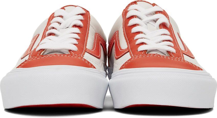 Vans Orange  White Style 36 VLT LX Sneakers - Picture 3