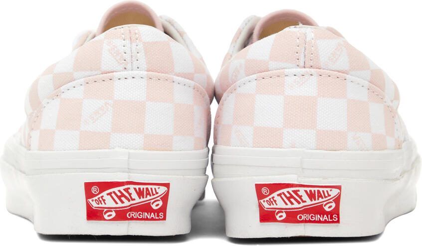 Vans Pink  White OG Era LX Sneakers