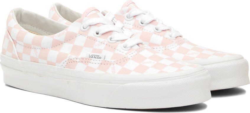 Vans Pink  White OG Era LX Sneakers - Picture 2