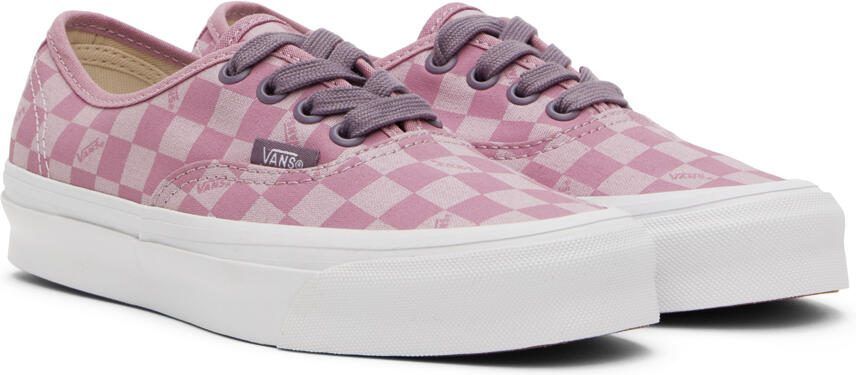 Vans Purple OG Authentic LX Sneakers - Picture 2