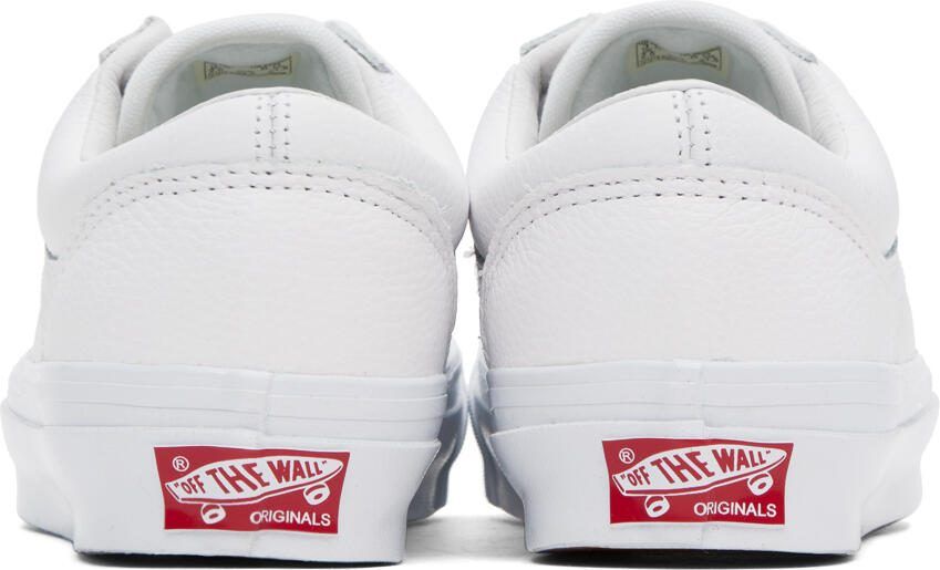 Vans White OG Style 36 LX Sneakers