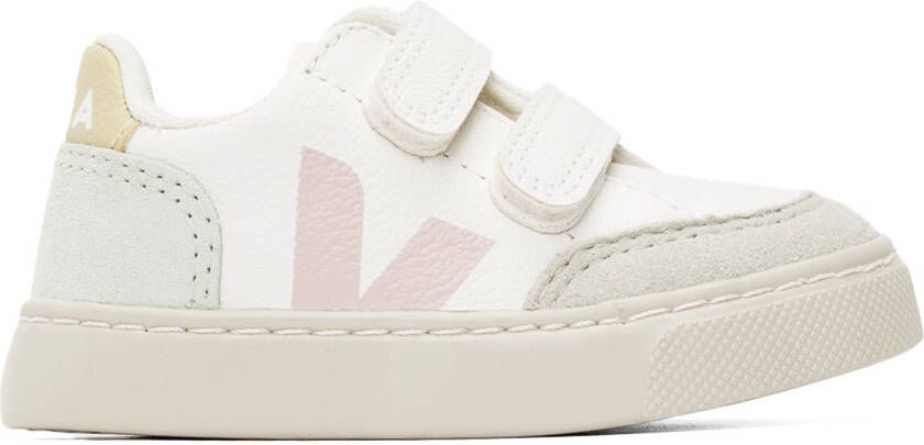 VEJA Baby White  Multicolor V-12 Sneakers - Picture 4