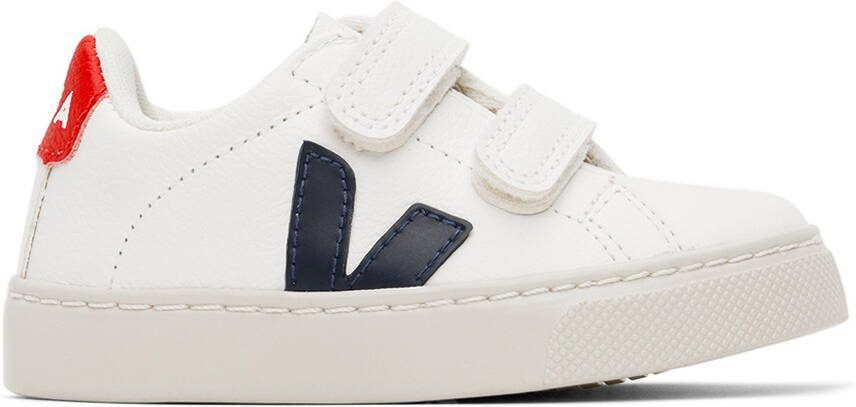 VEJA Baby White  Navy Esplar Sneakers