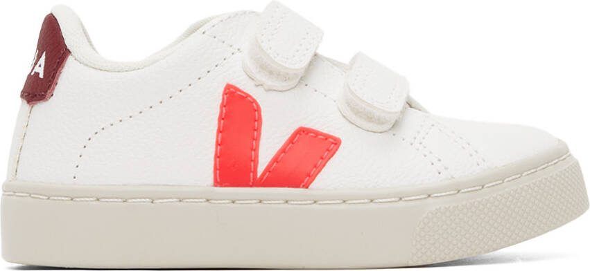 VEJA Baby White  Pink Esplar Sneakers - Picture 4
