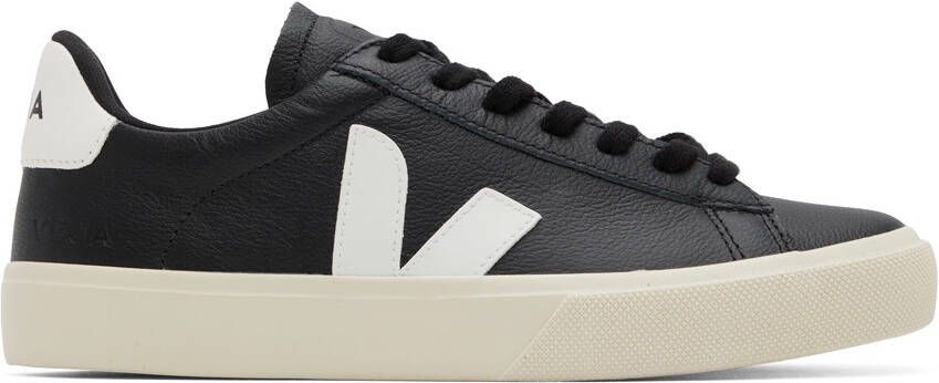 VEJA Black  White Campo Sneakers