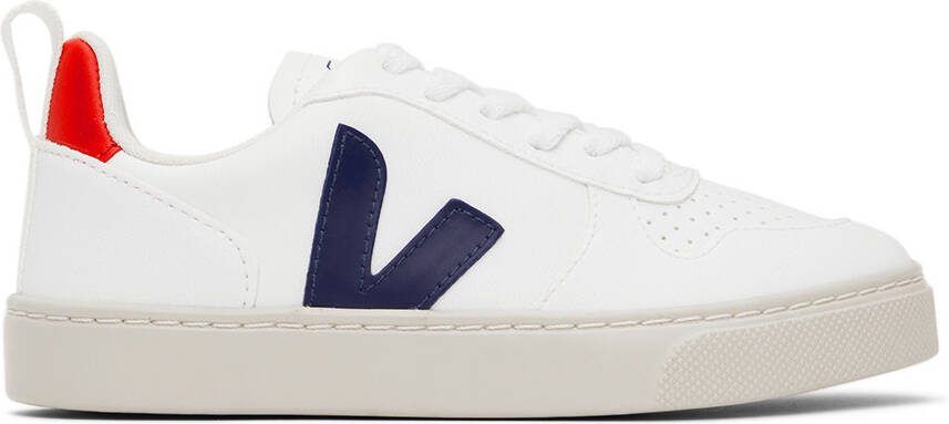 VEJA Kids White  Navy Esplar Sneakers