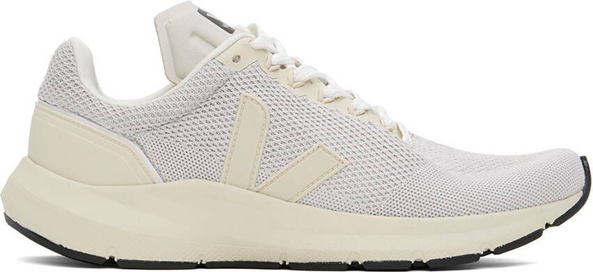 VEJA Off-White  Beige Marlin V-Knit Sneakers - Picture 5