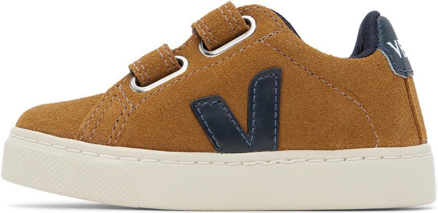 VEJA Baby Tan  Navy Esplar Sneakers - Picture 3