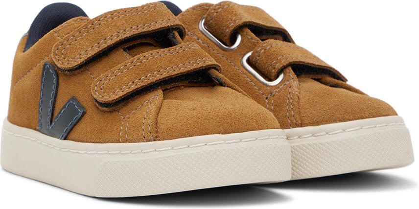 VEJA Baby Tan  Navy Esplar Sneakers - Picture 2